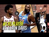 #1 High School Player vs Baron Davis! Marvin Bagley III DOES IT AGAIN at the Drew League! 30 & 9!