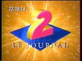 Antenne 2 - 23 Janvier 1991 - Teaser, début JT Nuit (Claire Chazal)