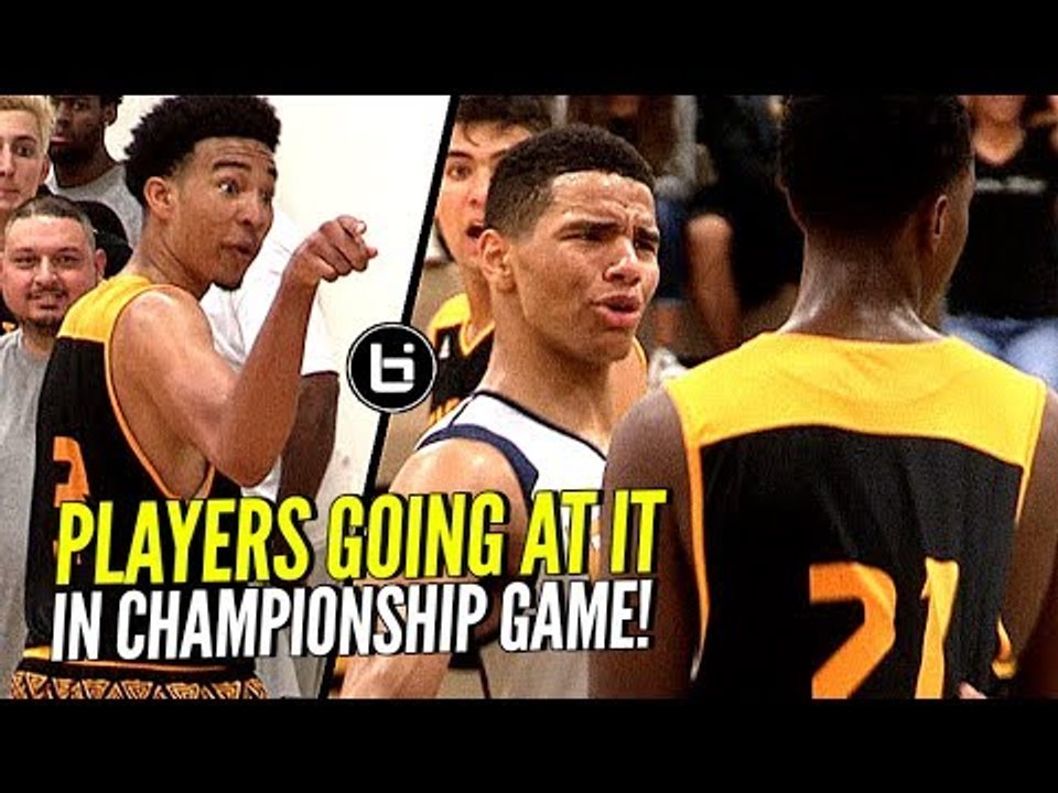 Matt Bradley GOES AT Compton Magic!! Players Talkin That SH** In HEATED Championship Game!!