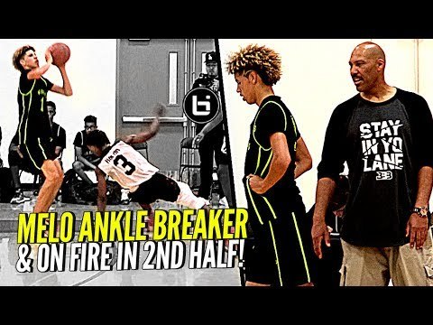 LaVar Ball Didn't Approve of LaMelo's Shot In Crunch Time | What U Think? Melo Catches FIRE In 2nd!