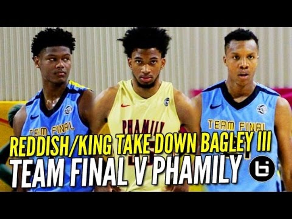 Future NBA Pros Marvin Bagley III & Cam Reddish BATTLE IT OUT! Top 5 Juniors BATTLE at Nike EYBL!!!