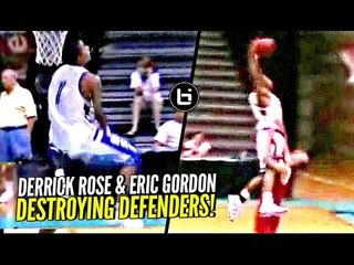 Derrick Rose & Eric Gordon Would SHUT THE INTERNET DOWN Today! NASTIEST HS Backcourt Duo!