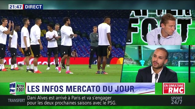 Et si Dani Alves s'était finalement servi de... Man City ?