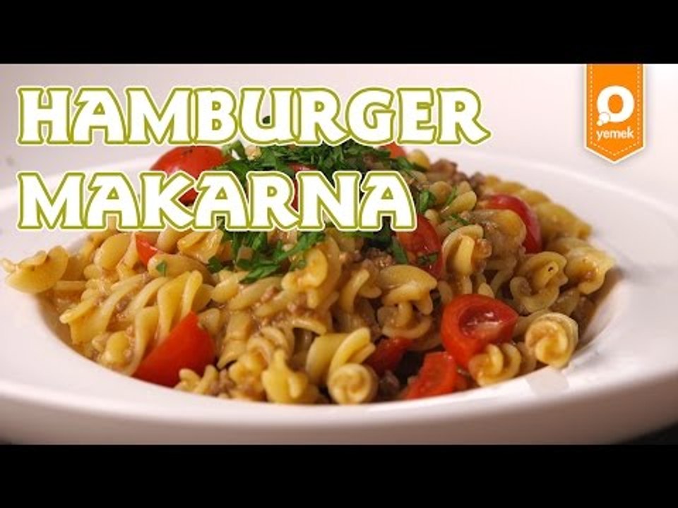 Tek Tencerede Hamburger Makarna Tarifi - Onedio Yemek - Pratik Yemek Tarifleri