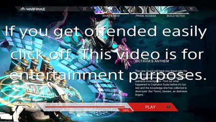 HILARIOUS VOICE TROLLING(Youve been warframed!)