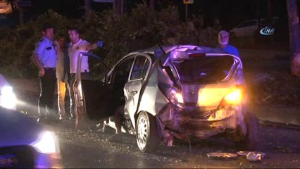 Kaza Yapan Sürücü Dakikalarca Plakasını Aradı