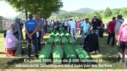 A Srebrenica, 22 ans après, on inhume encore des victimes