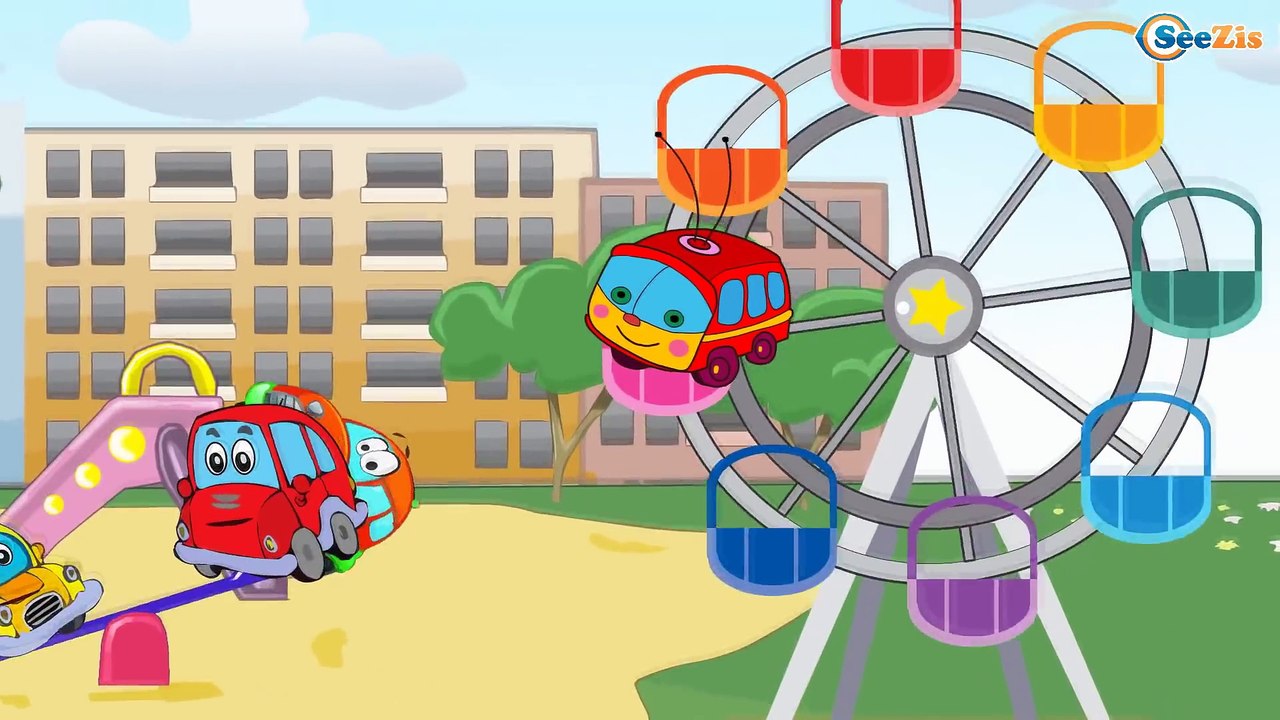 Grúa, Excavadora, Camión - Coches para niños. Capitulos Completos - Caricaturas de Carros