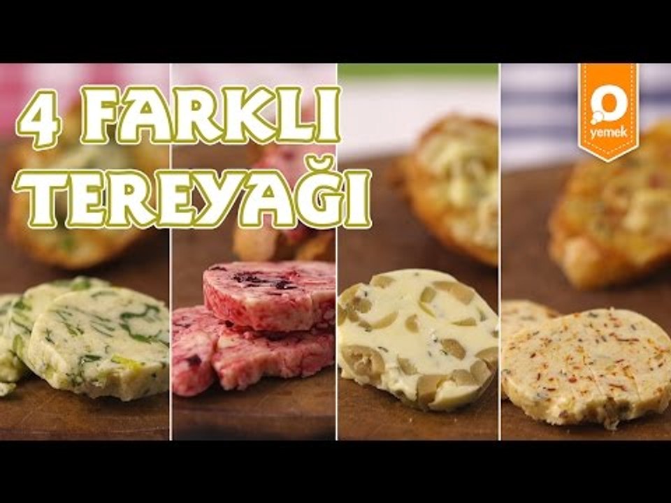 4 Farklı Tereyağı Tarifi - Onedio Yemek - Tek Malzeme Çok Tarif