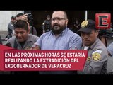 Así podría ser el traslado de Javier Duarte a México procedente de Guatemala