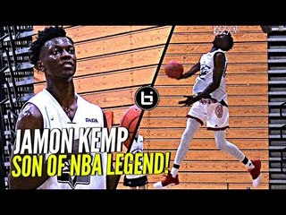 Shawn Kemp's Son Is NICE w/ the Rock! Jamon Kemp Droppin' Dimes & Windmillin' at Pangos!