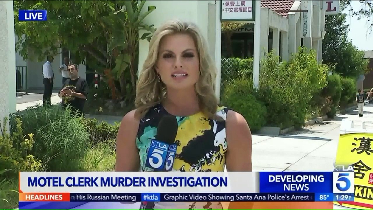 Surveillance Footage Shows Moments Leading up to Shooting Death of Motel Clerk