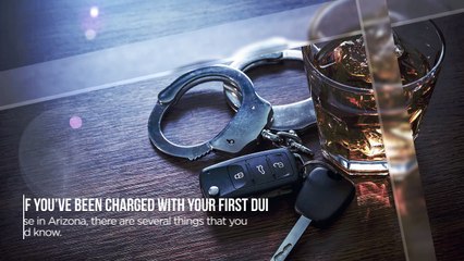DUI First Offense in Arizona