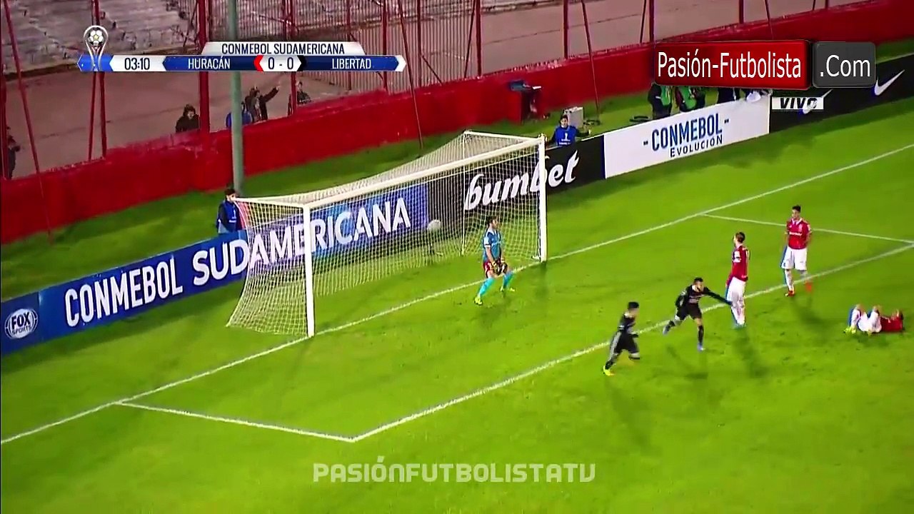 Oscar Cardozo Goal ~ Huracan vs Club Libertad 0-1