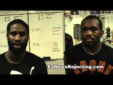 afolabi interviews smith and ennis - esnews boxing