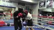 Gennady Golovkin sparring Farah Ennis - esnews boxing