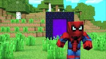 Devient noir réal réaliste homme araignée minecraft vie réaliste tourné lhomme araignée steve