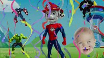 Wrong Dress Paw Patrol Marshall Zuma Mickey Mouse Superheroes Finger Family Bad Baby Learn Colors