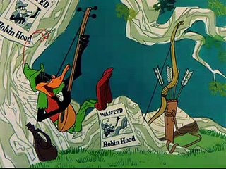Robin Hood Daffy - To trip, to tripping up and down