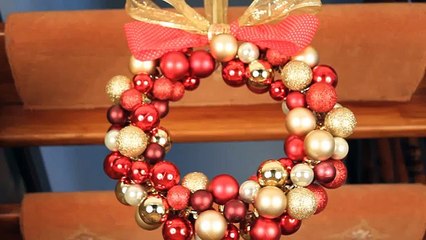 Bricolage Noël ornement Couronne tutoriel