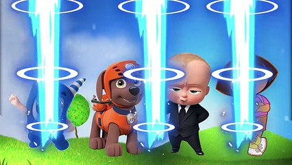 Wrong Eyes Paw Patrol Boss Baby Dora Oddbods & Finger Family and Learn Colors for Children
