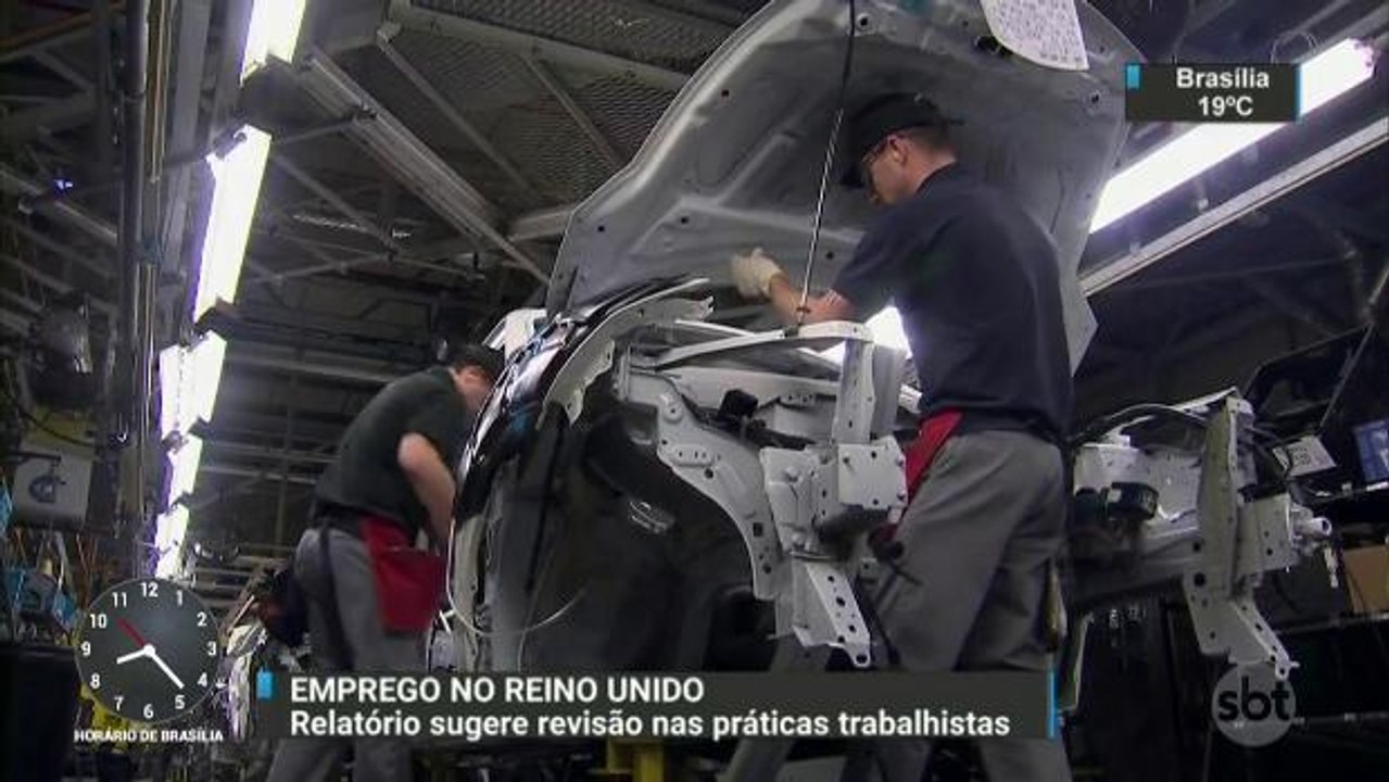 Relatório sugere revisão nas práticas trabalhistas no Reino Unido