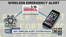 Amber Alert notifications failed to send during kidnapping