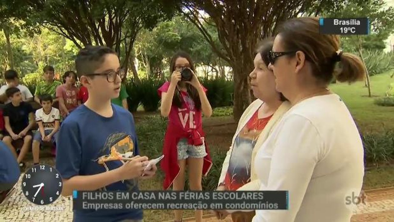 Empresas oferecem recreação em condomínios nas férias