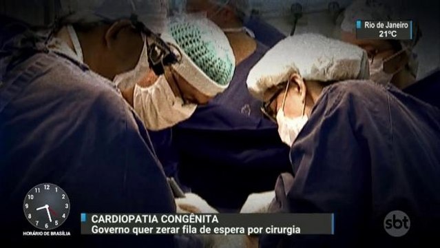Governo quer zerar fila de espera por cirurgia de cardiopatia congênita