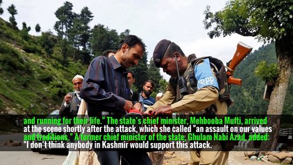 Gunmen Kill 7 Hindu Pilgrims in Kashmir Attack