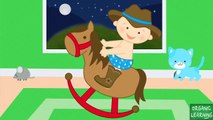 Cowgirl Baby Lullaby Music For Kids With Cat Chasing Mouse - 5 Minute Loop (HD)