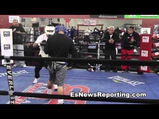 mikey garcia sparring pollo hernandez