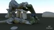 Phim hoạt hình 3D Cuộc chiến đấu giữa quái vật và khủng long