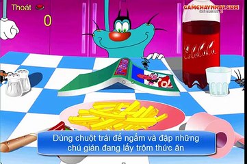 Oggy đập gián - Game Hoạt Hình - Gamehaynhat.com