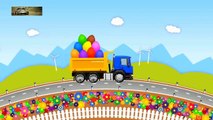 Y coches huevos de camiones con una baya sorpresa enseñar fruto se desarrolla de dibujos animados