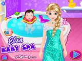 Bébé pour des jeux filles Princesse spa elsa disney