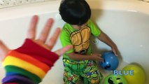 Contaminantes orgánicos persistentes agua globos dedo familia canción bañera divertido vivero rimas aprendizaje para