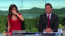 Reporter PUKED ON During 4th of July LIVE NEWS BROADCAST _ What's Trending Now!