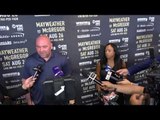 dana white on conor mcgregor vs floyd mayweather EsNews Boxing