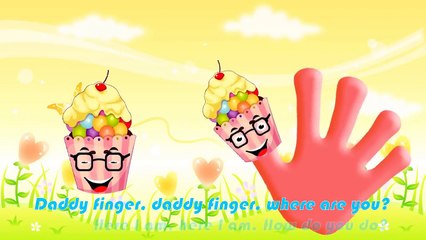 CUP CAKE Finger Family Song | Top 10 Finger Family Collection | Daddy Finger Song