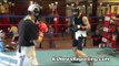 Pelos Sparring At The Robert Garcia Boxing Academy - esnews boxing