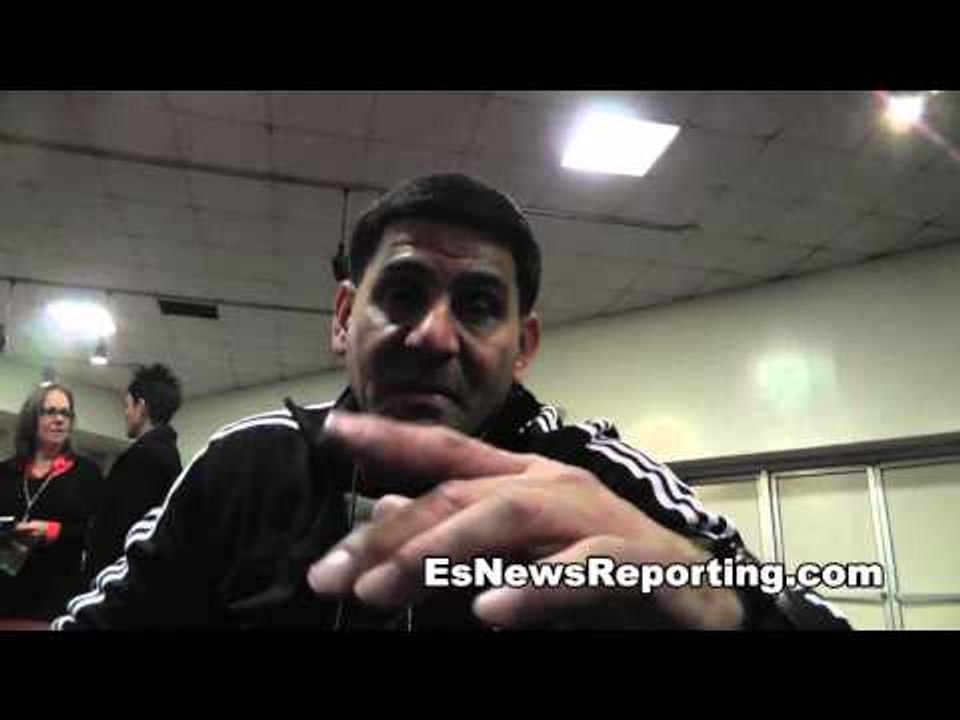 angel garcia if amir khan becomes the best then he'll fight danny  - esnews boxing