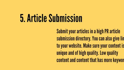 10 Must Know Off-page SEO Techniques for 2017