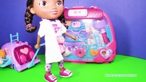 Docteur œil Ensemble jouets déballage vidéo doc mcstuffins disney junior doc mcstuffins