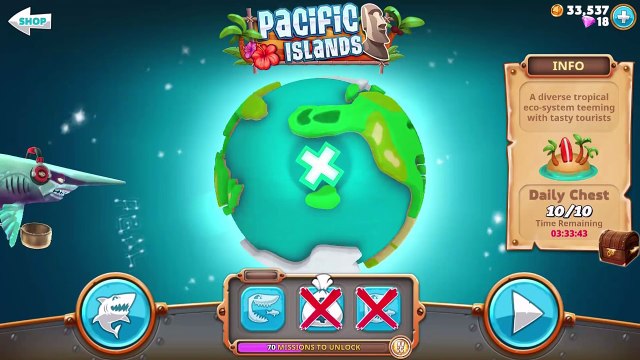 Hungry Shark World Goblin Shark VS Bull Shark VS MAKO Shark L SHARKS