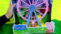 Gros parc porc thème roue Peppa grande roue parc dattractions nickelode dela fortune