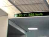 Train à ShangHai (Maglev)