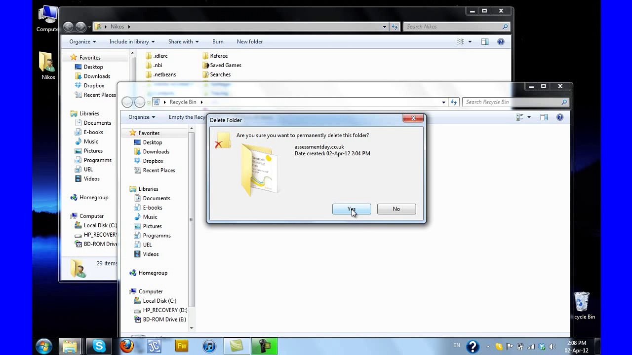 How to Recover Deleted Folders and Files ?
