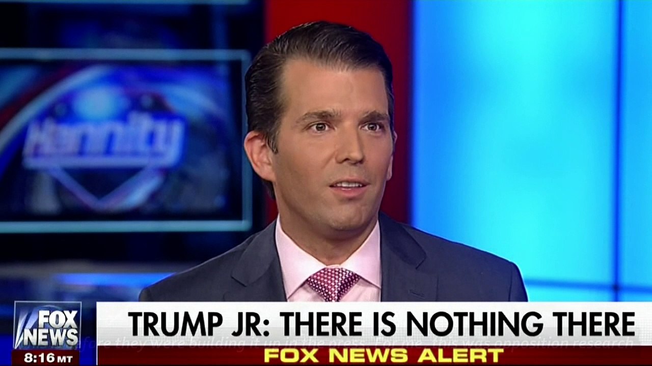 Trump Jr reveals extent of Russian meeting