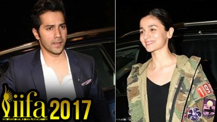 IIFA 2017  Varun Dhawan And Alia Bhatt Departs To New York
